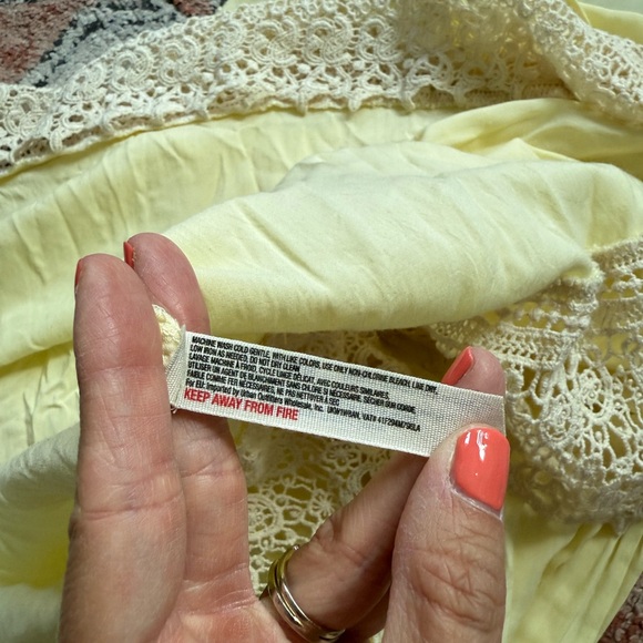 Intimately Free People Slip Dress Yellow - Picture 3 of 4